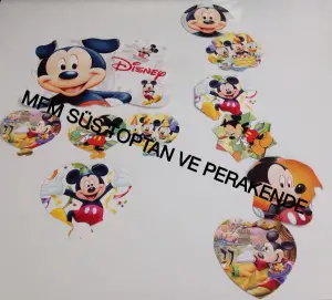 Mickey Mouse 2'li Sarkıt Süs