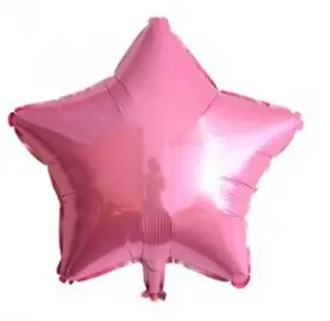 Yıldız Folyo Balon Pembe 24 İnç