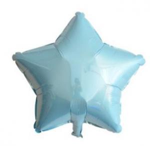 Yıldız Folyo Balon Açık Mavi 24 İnç
