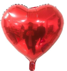 Kalp Folyo Balon 18 İnç Kırmızı