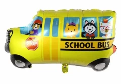 SCHOLL BUS FOLYO BALON