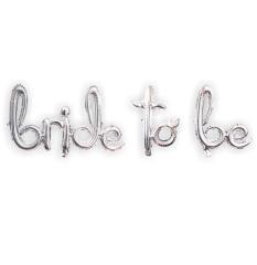 Bride To Be Folyo Balon İmzalı (Gümüş)