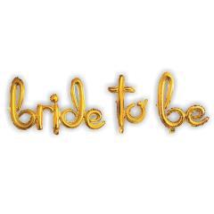 Bride To Be Folyo Balon İmzalı (Gold)