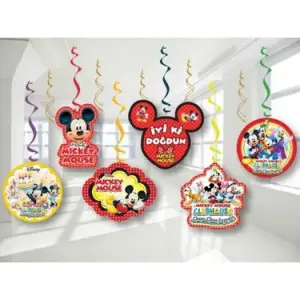 Mickey Mouse 6'lı Tavan Süs