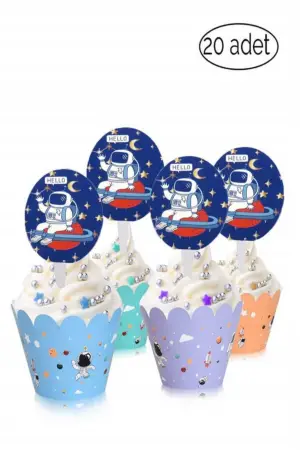 Uzay Temalı Kürdan 10 pk 