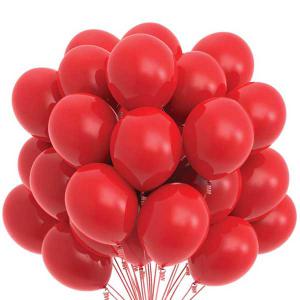 Kırmızı Pastel Balon 100'lü