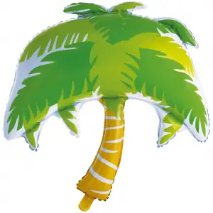 Palmiye Ağaç Folyo Balon