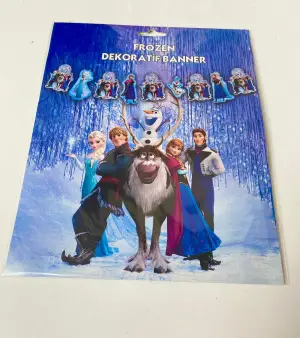 Frozen Dekoratif Banner 