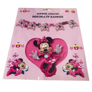 Mini Mouse Dekoratif Banner