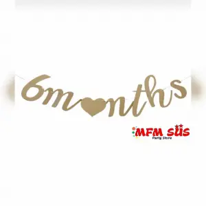 6 Months Ahşap Banner 