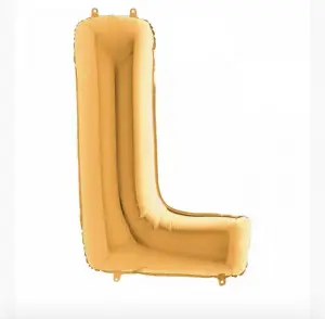 L - Harf Folyo Balon Gold (100 cm)