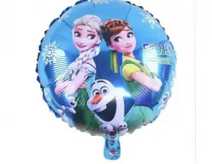 Frozen Yuvarlak Folyo Balon 