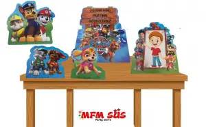 Paw Patrol Ayaklı Pano 5’li