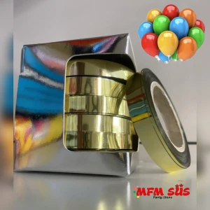 Metalize Rafya 25 mt.7’li Paket Gold