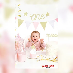 One Eva Banner + Flama Set Gümüş