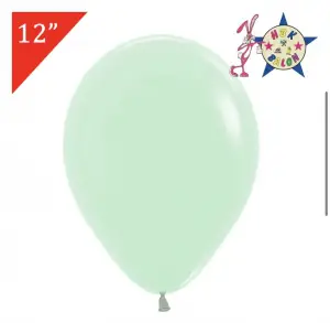 HBK Soft Renk Makaron Balon (Yeşil)