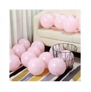 HBK Soft Renk Makaron Balon (Pembe)