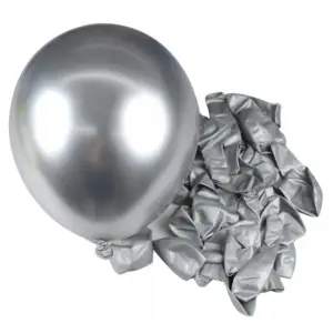 HBK Krom Balon Gümüş 12 inç 50 Adet 