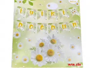 Papatya İyiki Doğdun Zarf Banner 