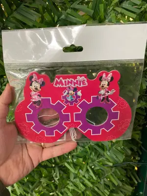 Minnie Mouse Maske 6'lı