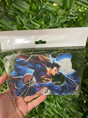 Superman Maske 6'lı