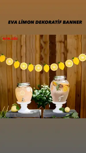 Limon Dekoratif Eva Banner 