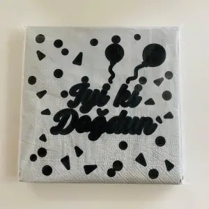 İyiki Doğdun Gümüş Peçete