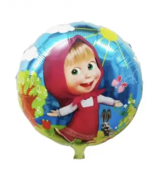 Masha Yuvarlak Folyo Balon 
