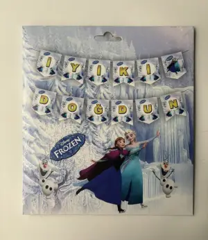 Frozen İyiki Doğdun Zarf Banner 