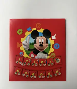 Mickey Mouse Zarf Banner