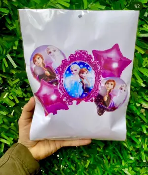 Frozen Set Folyo Balon 5 Adet 