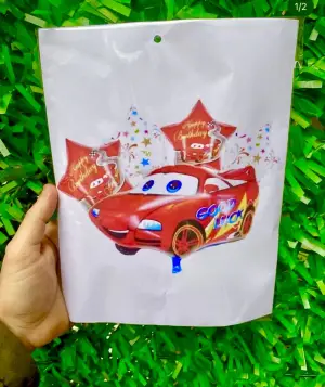 Cars Set Folyo Balon 5 Adet 