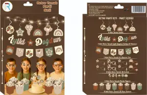 Retro Kutu Set 30 Parça 