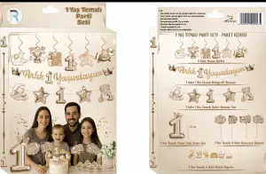 1 Yaş Kahverengi Kutu Set 30 Parça 