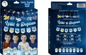 Uçak Temalı Kutu Set 30 Parça 