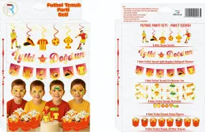 Sarı - Kırmızı Kutu Set 30 Parça 