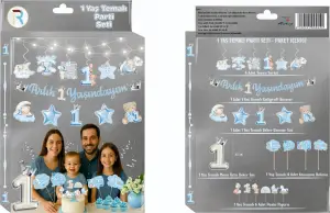 1 Yaş Mavi Kutu Set 30 Parça 