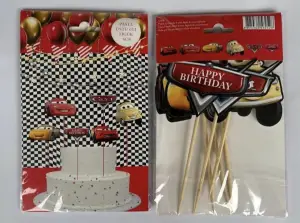 Cars Pasta Üstü Figür Set 10 pk.