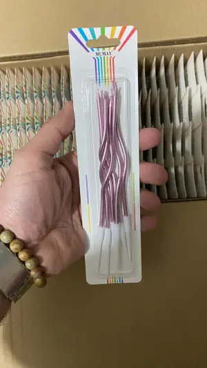 Burgulu Mum Pembe 10 Paket 