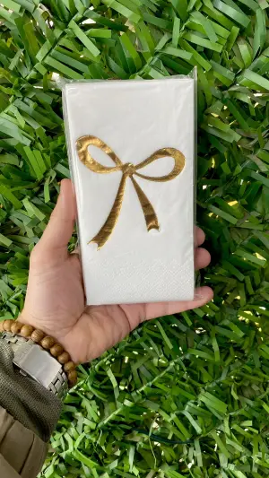 Fiyonk Varaklı Peçete 12’li 10 PAKET 2 MODEL