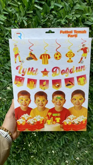 Sarı - Kırmızı Kutu Set 30 Parça 