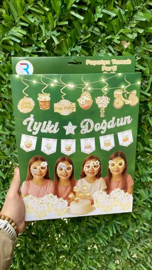 Papatya Temalı Kutu Set 30 Parça 