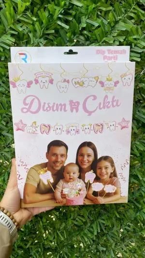 Dişim Çıktı Pembe Kutu Set 30 Parça 