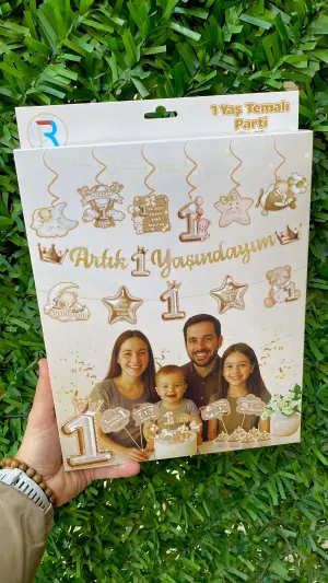 1 Yaş Kahverengi Kutu Set 30 Parça 