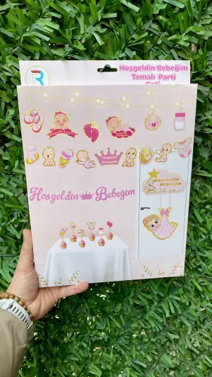 Hoşgeldin Bebeğim Pembe Kutu Set 30 Parça 