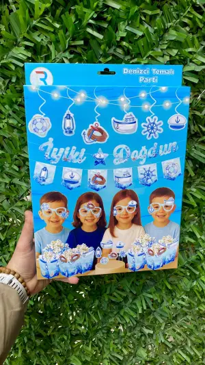 Denizci Temalı Kutu Set 30 Parça 