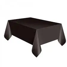 Siyah Masa Örtüsü 1.20*1.80 cm