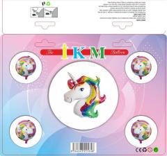 Unicorn Set Folyo Balon
