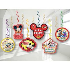 Mickey Mouse 6'lı Tavan Süs