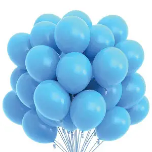 Mavi Pastel Balon 100'lü